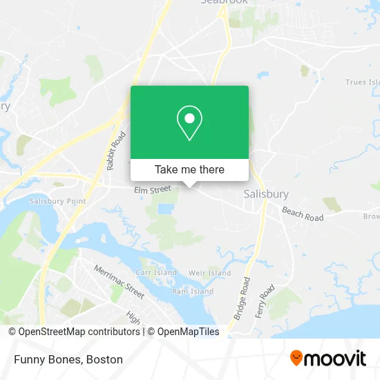 Funny Bones map