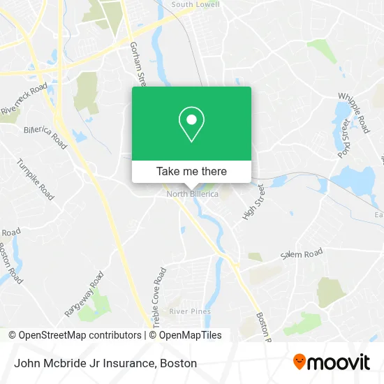 John Mcbride Jr Insurance map