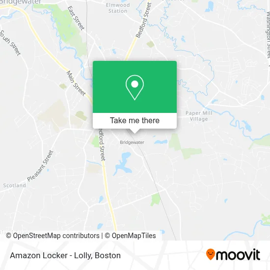 Amazon Locker - Lolly map