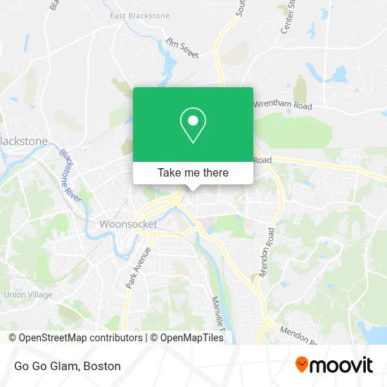Go Go Glam map