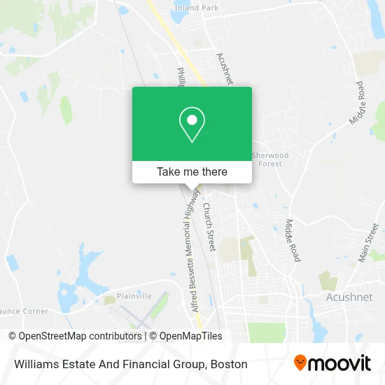 Williams Estate And Financial Group map