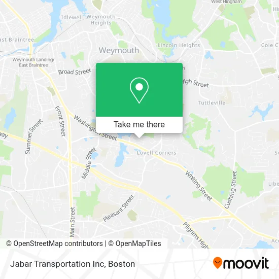 Jabar Transportation Inc map