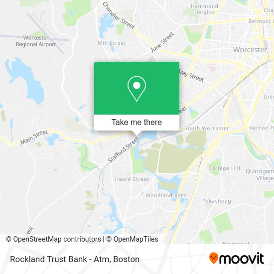 Rockland Trust Bank - Atm map