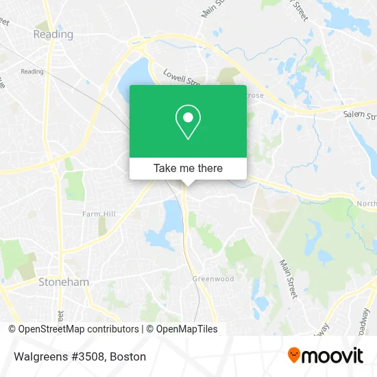 Walgreens #3508 map