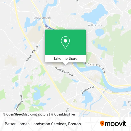Better Homes Handyman Services map