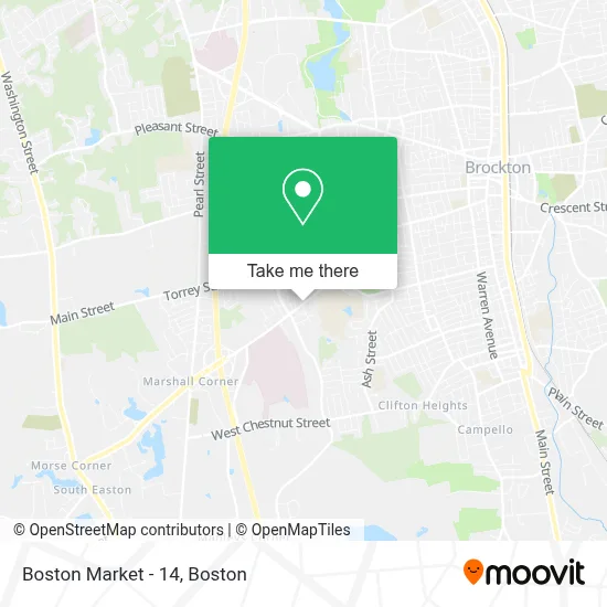 Boston Market - 14 map