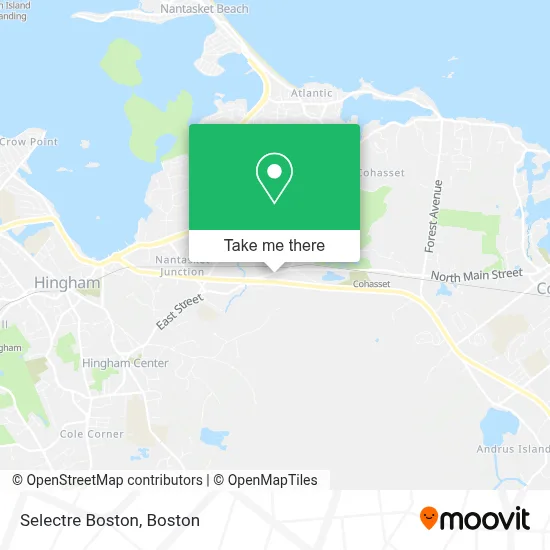 Selectre Boston map