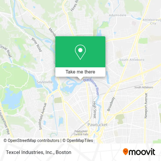 Texcel Industries, Inc. map