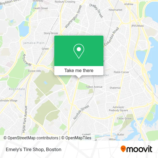 Emely's Tire Shop map