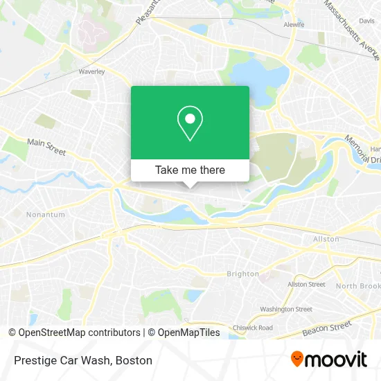 Prestige Car Wash map