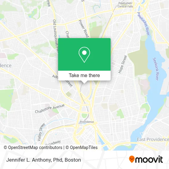 Jennifer L. Anthony, Phd map