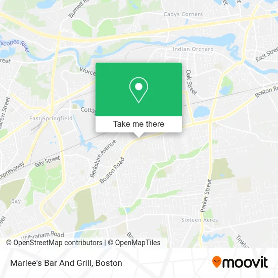 Marlee's Bar And Grill map