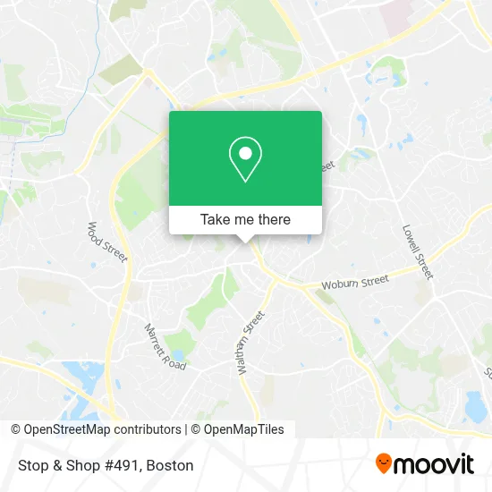 Stop & Shop #491 map