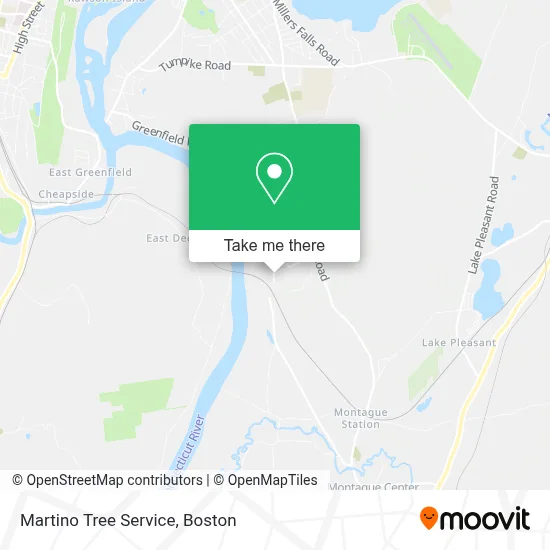 Martino Tree Service map