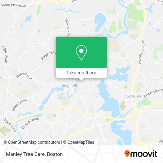 Manley Tree Care map
