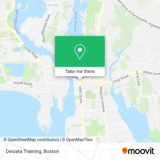Desiata Training map