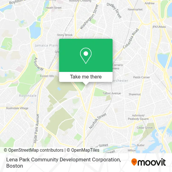 Lena Park Community Development Corporation map