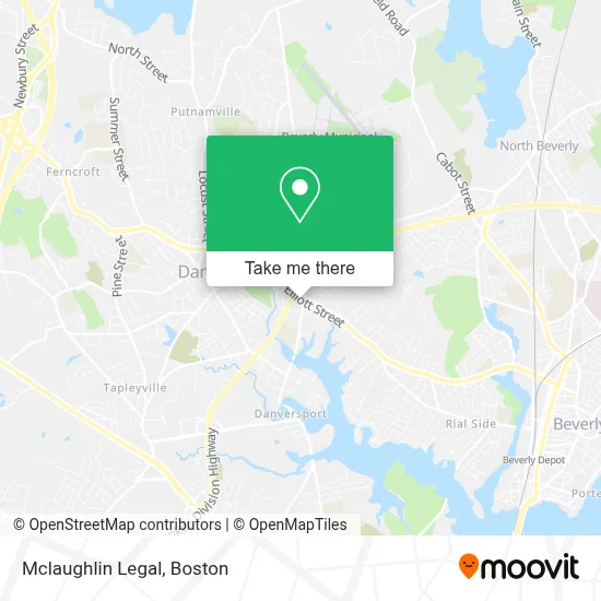 Mclaughlin Legal map