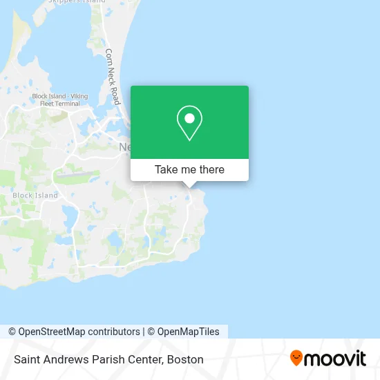 Saint Andrews Parish Center map