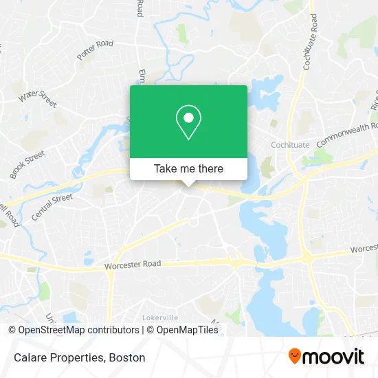 Calare Properties map