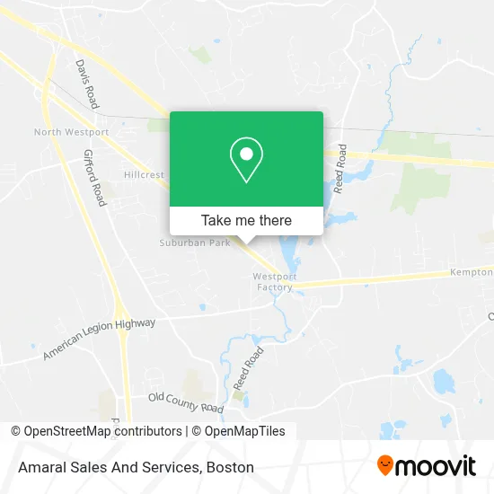Amaral Sales And Services map
