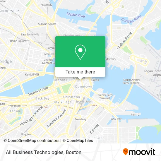 All Business Technologies map