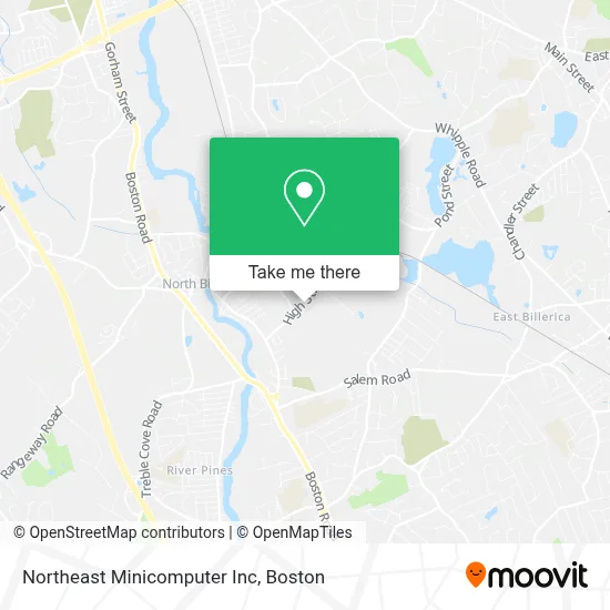 Northeast Minicomputer Inc map