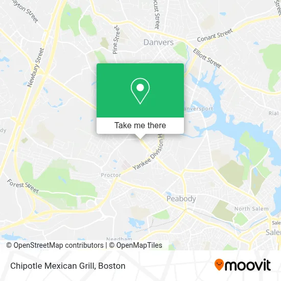 Chipotle Mexican Grill map