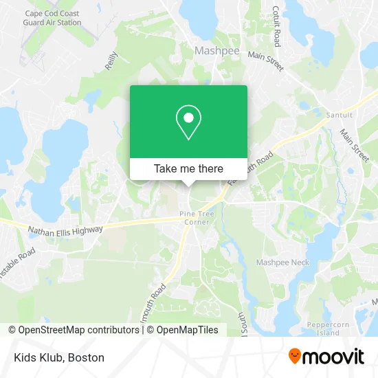 Kids Klub map