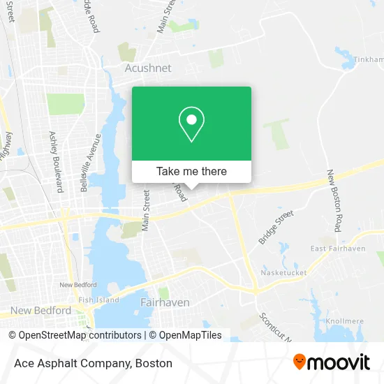 Ace Asphalt Company map