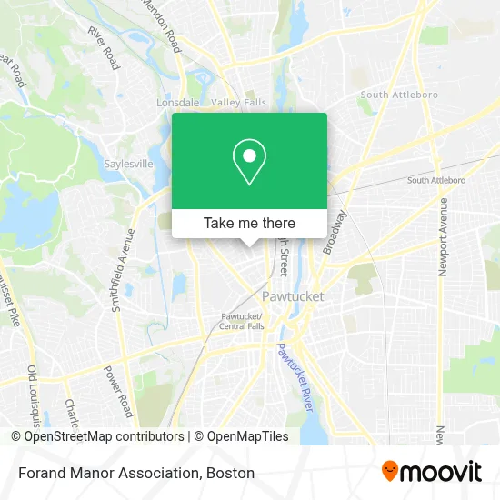 Forand Manor Association map