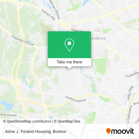 Aime J. Forand Housing map