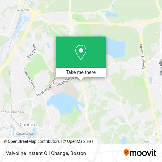 Valvoline Instant Oil Change map