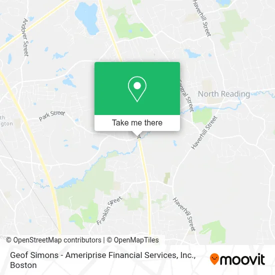Geof Simons - Ameriprise Financial Services, Inc. map
