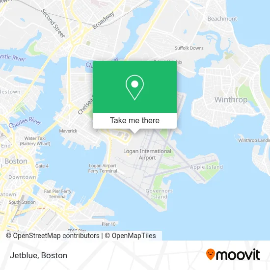 Jetblue map