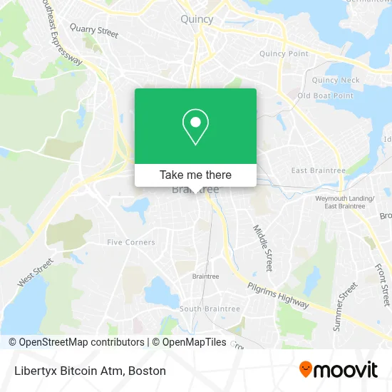 Libertyx Bitcoin Atm map