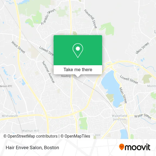 Hair Envee Salon map