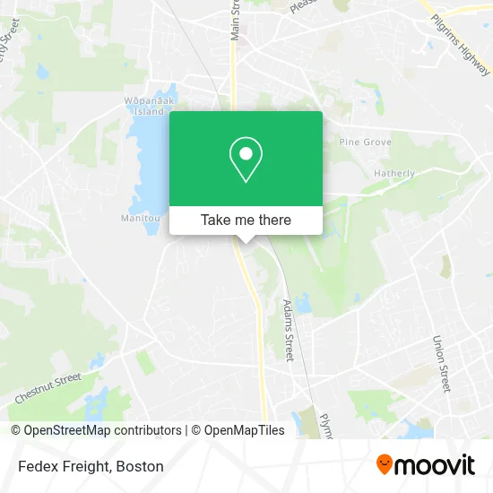 Fedex Freight map