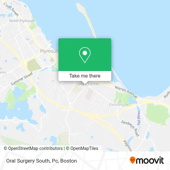 Oral Surgery South, Pc map
