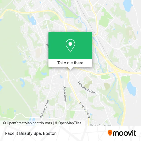 Face It Beauty Spa map