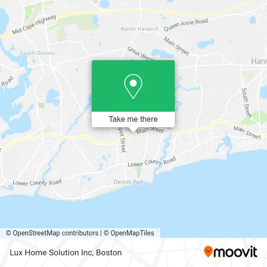 Lux Home Solution Inc map