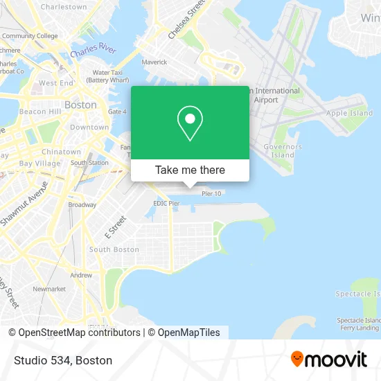 Studio 534 map