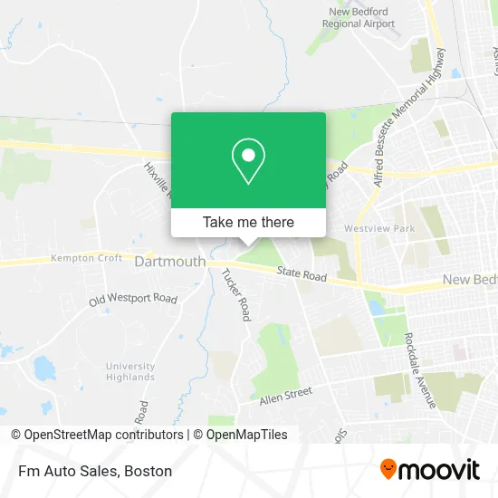 Fm Auto Sales map