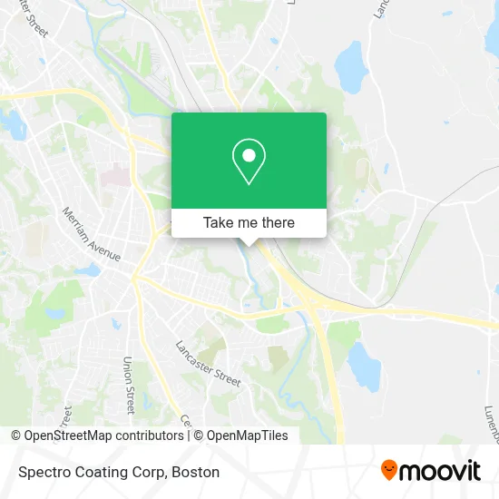 Spectro Coating Corp map
