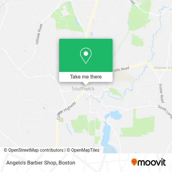 Angelo's Barber Shop map