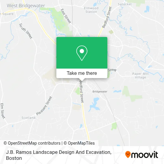 J.B. Ramos Landscape Design And Excavation map