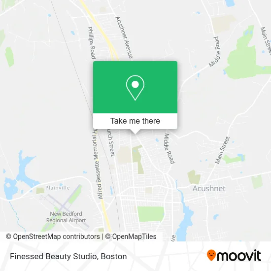 Finessed Beauty Studio map