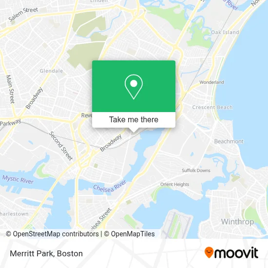 Merritt Park map