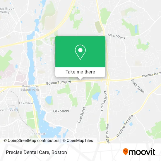 Precise Dental Care map