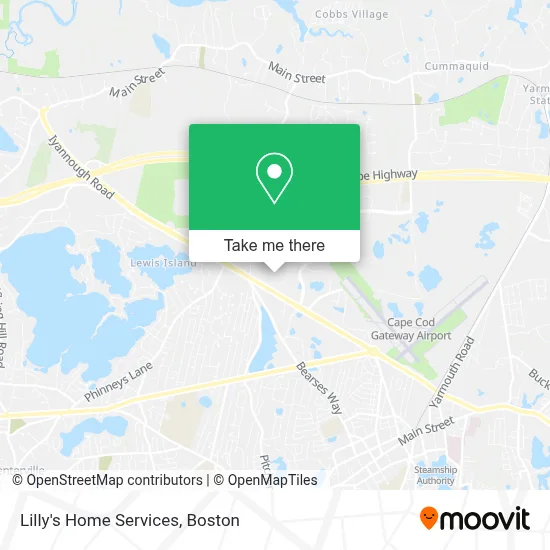 Lilly's Home Services map